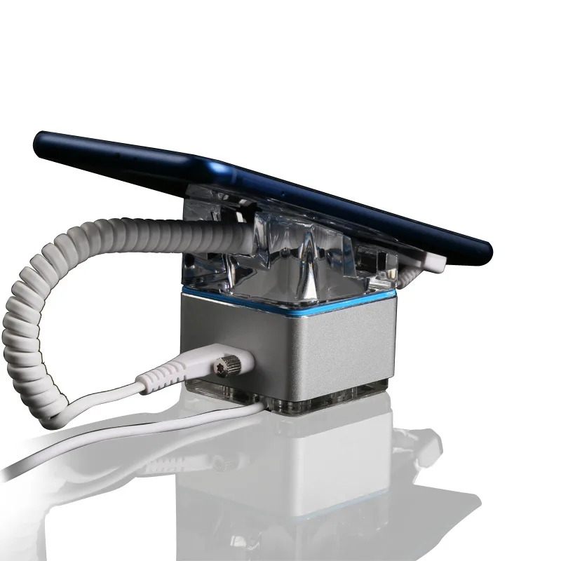 Retail Shops Exhibition Mobile Phone Anti-Theft Holder Smart Alarm Security Display Stand for Cell Phone