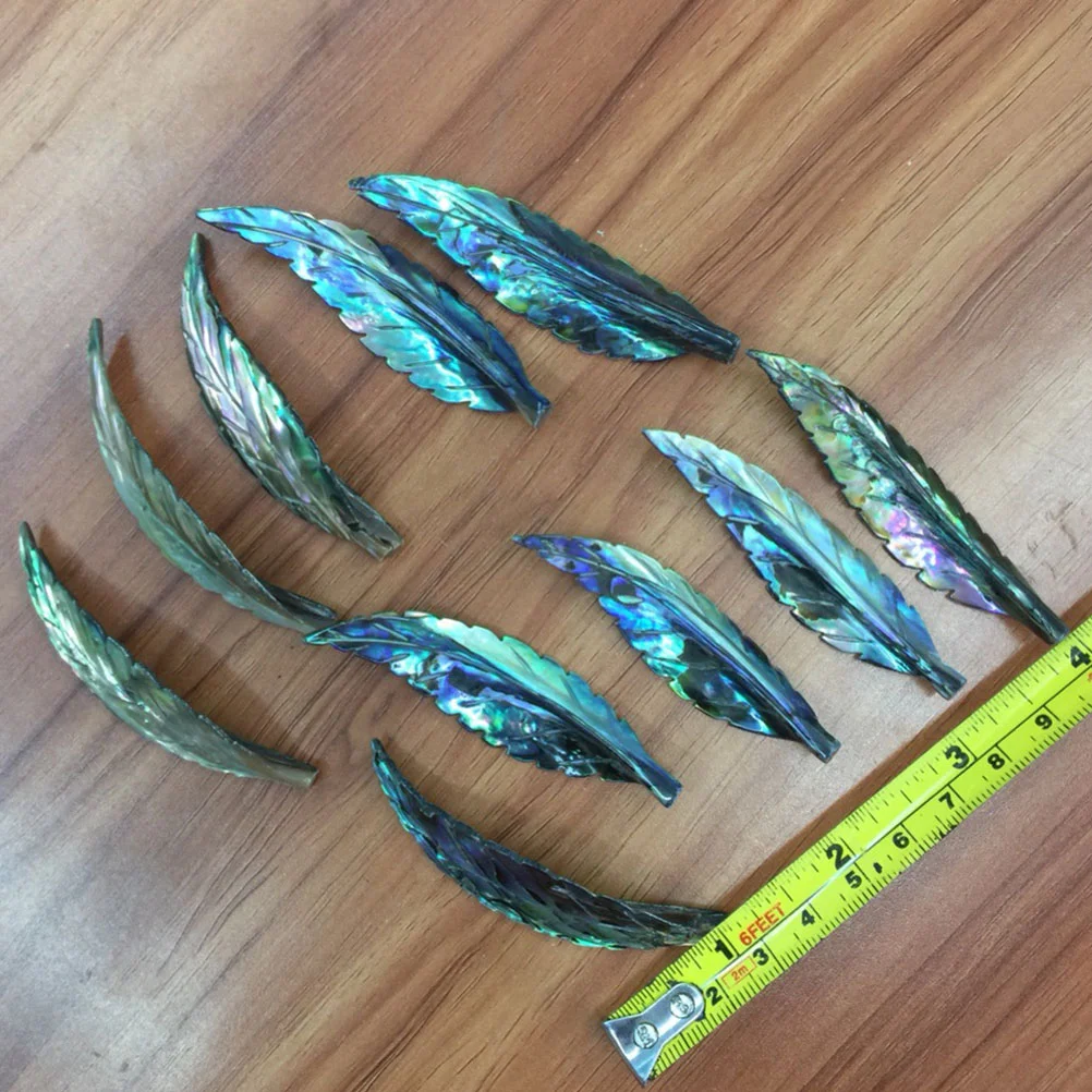 3 Pcs Jewelry Metal Craft Charms Shell Connector Cute Keychain Accessories Abalone Beads Pendant