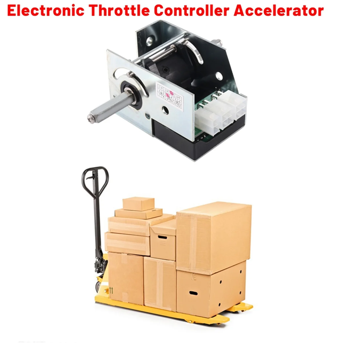 Electric Accelerator Handle Forward and Reverse Knob Switch ET124-CAN 12-36V for Curtis Pallet Truck Stacker