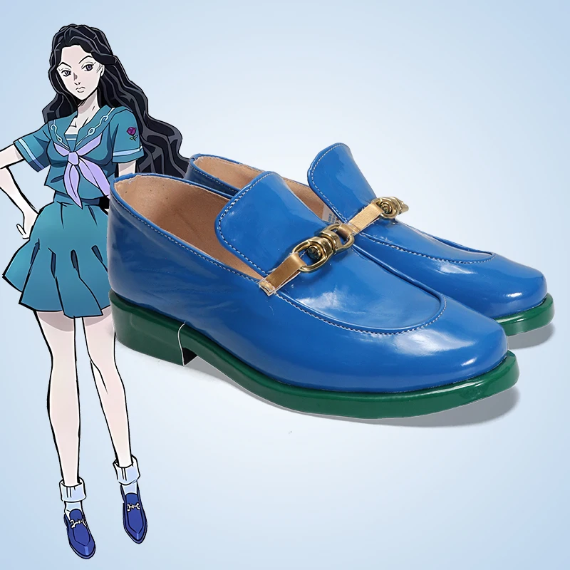 

Аниме JoJo's Bizarre Adventure Yamagishi Yukako Обувь для косплея Женская униформа JK