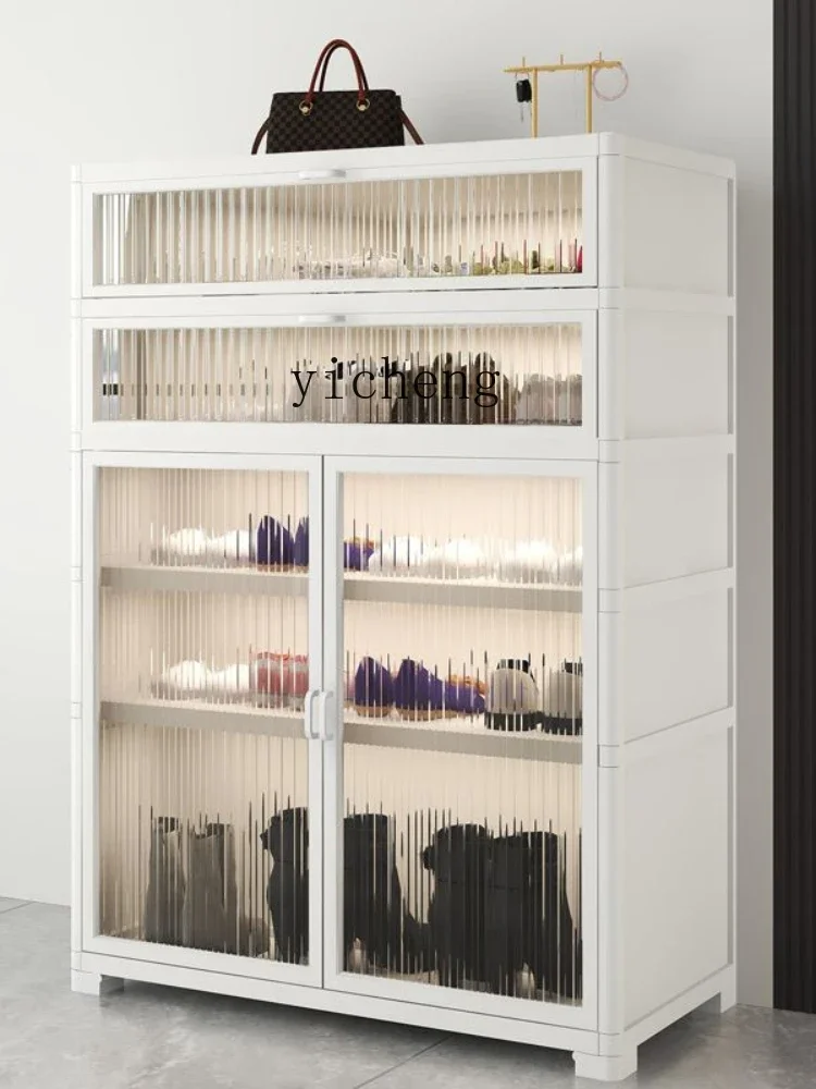 YY Shoe Cabinet Simple Home Home Doorway Outdoor Bedroom Storage Balcony Shoe Cabinet