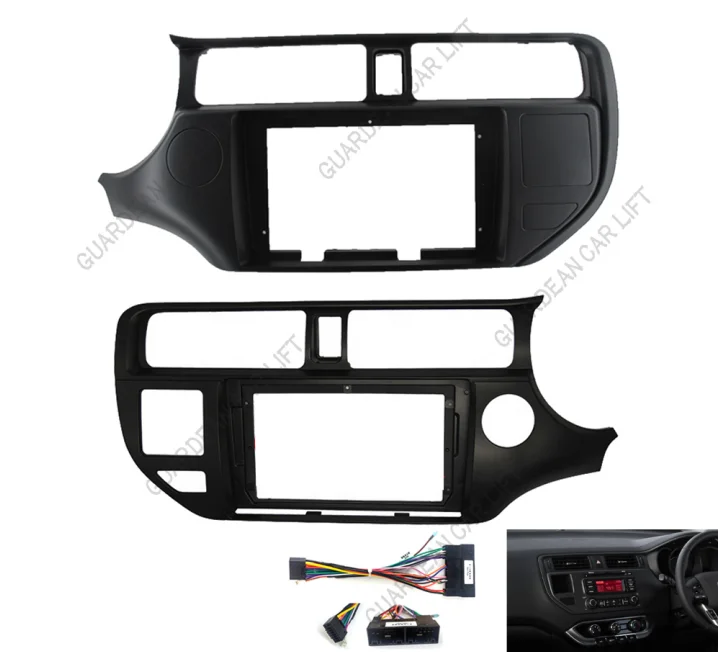 

9 Inch Android Car Radio Fascias For 2012 KIA K3/ RIO Stereo Player 2DIN Head Unit Dash Frame Panel Installation Trim