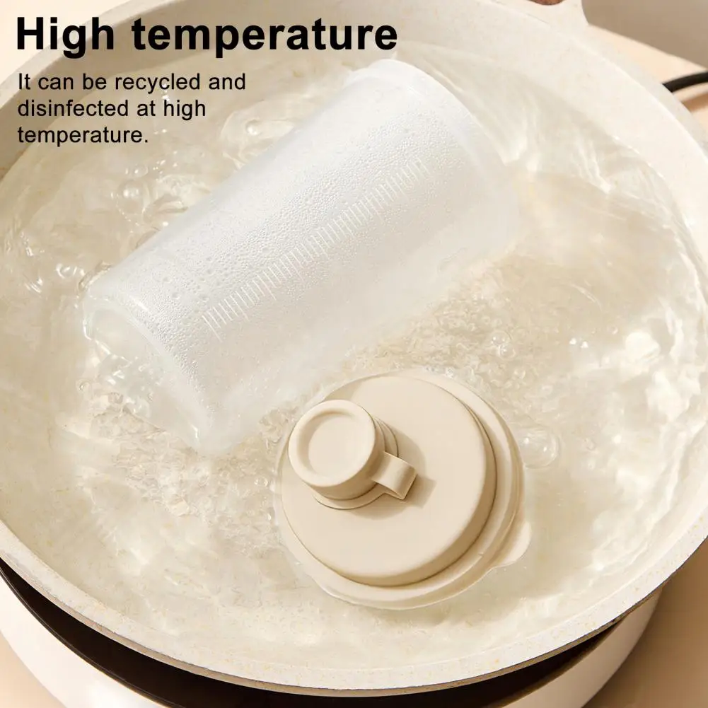 Water Cup Water Intake Cup Soy Milk Coffee Mug with Sealed Lid Portable Leak-proof Mini Water Bottle Reusable Breakfast for Home