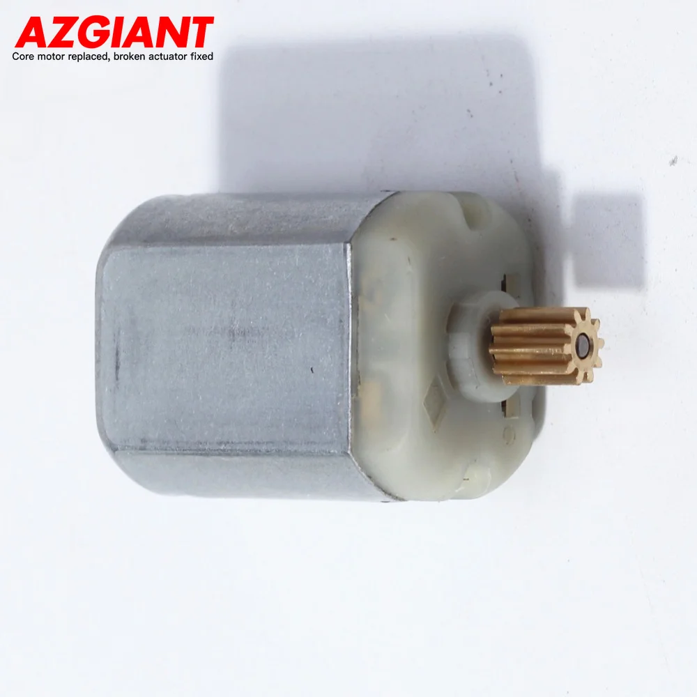 AZGIANT 10 Teeth (6*7mm) Car Latch Door Lock Motor 12V DC For Volkswagen Golf 6 Cover Trunk Lock For OPEL VECTRA C