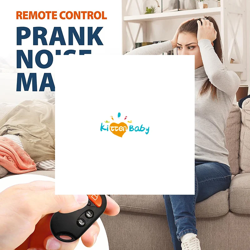 

1 Set Hidden Pranks Supplies For Party Office Home School And Car Cricket Noise Maker Prank With Remote Control