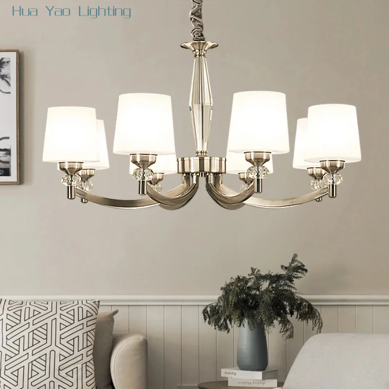 

LED Ceiling Pendant Lamps Living Dining Table Room Bedroom Home-appliance Decoraction Lights Glass Hanging Chandeliers Lusters