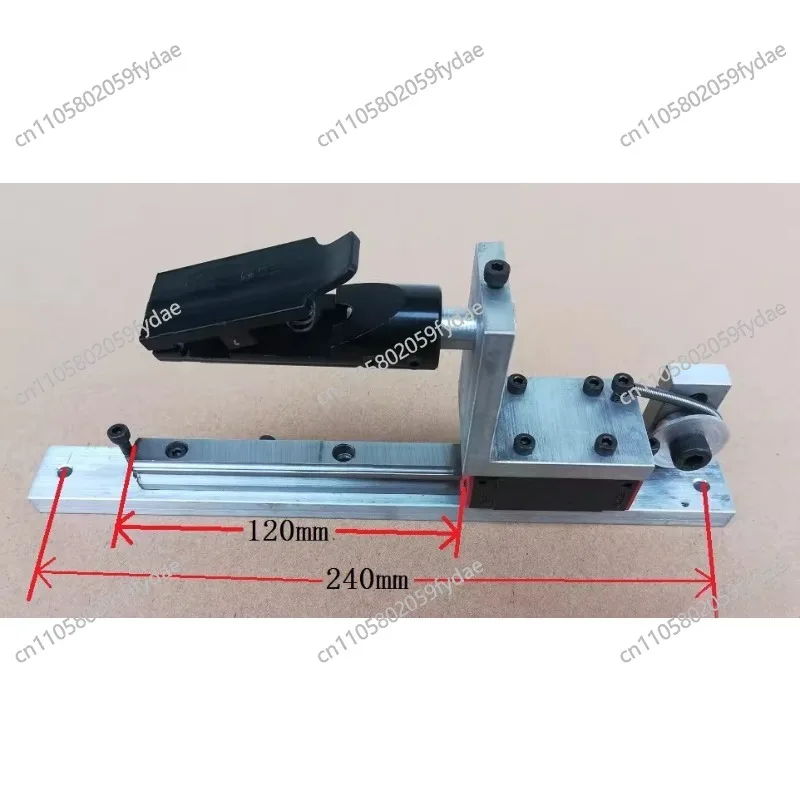 WK-20 Wire Harness Twisting Machine Auxiliary Clamping Slide Table, Manual Clamping Mechanism Fixture Slide Table