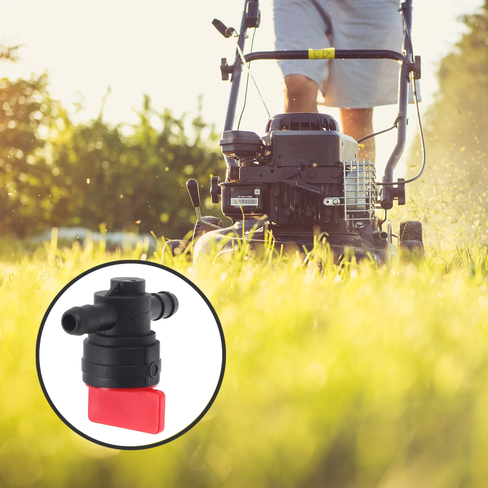 

2pcs Plastic Shut Valves Fuel Cut Off Valve For Engine Straight Gas Valve Shut Off Valves For Garden Machinery Agriculture