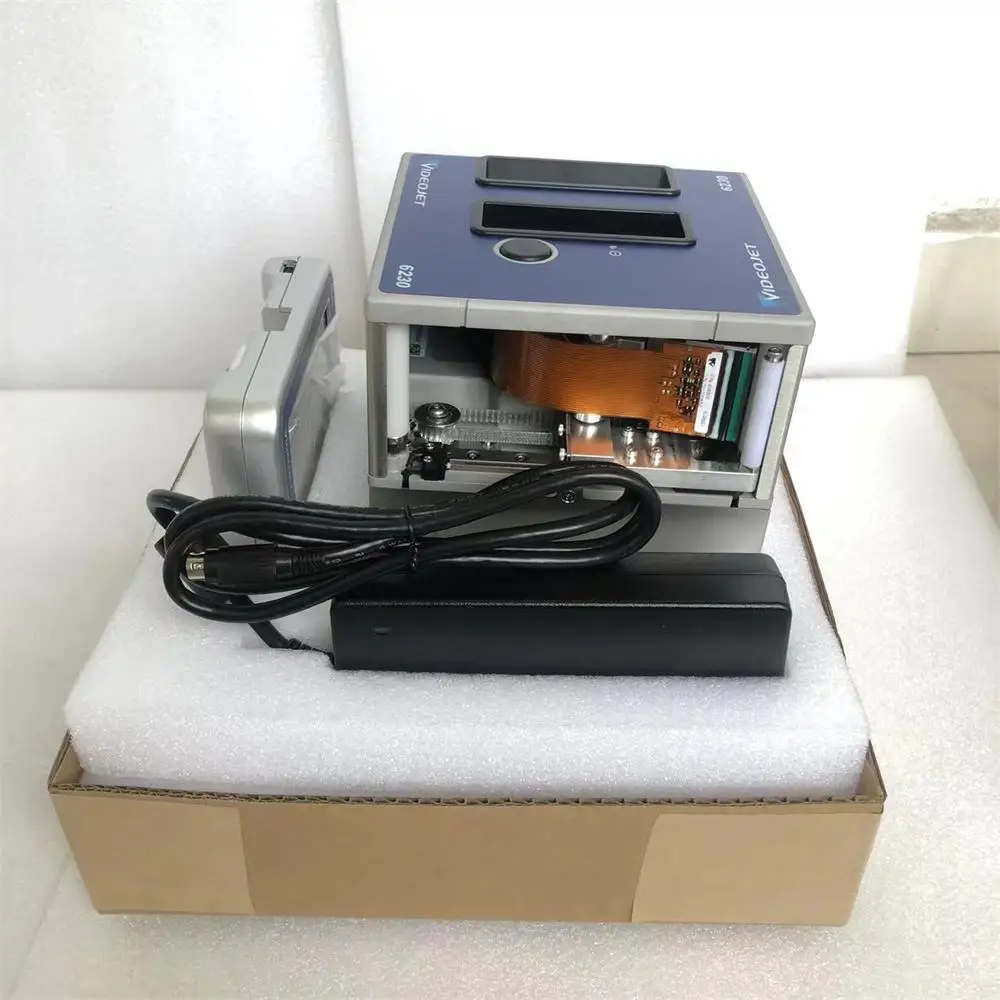 VJ6230 Flexible Packaging Thermal Transfer Printer 32mm Ribbon TTO Printers Pouch Bag Flexible Film Foils Labels Coding Machine