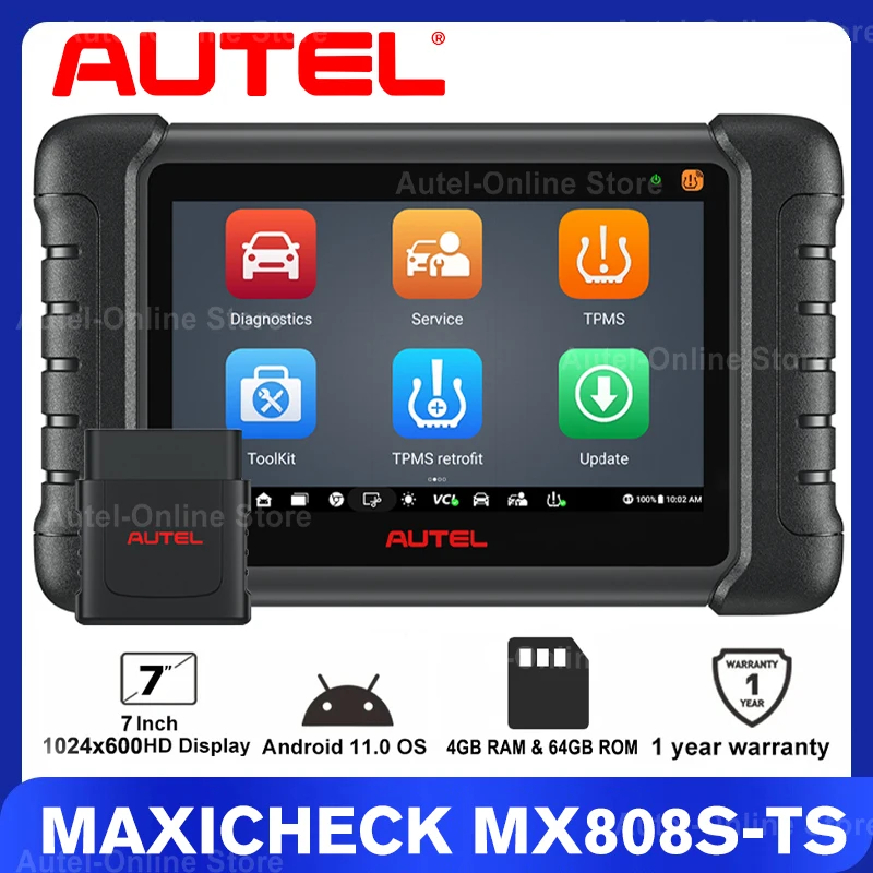 Autel MaxiCheck MX808S-TS: مُحلّل الأعطال الشامل لعام 2025 – تقييم عملي من خبير صيانة سيارات