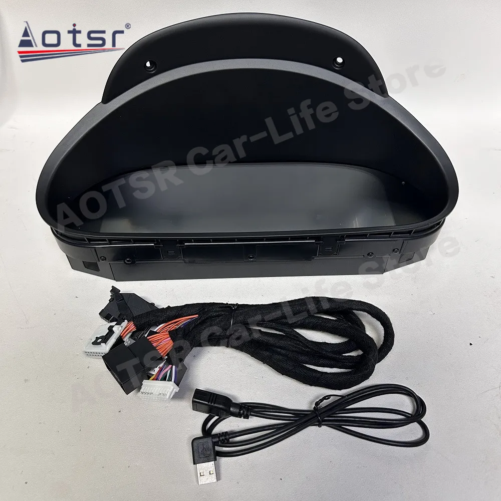 

10,25-дюймовый цифровой дисплей для BMW E46 1999~2004 с поддержкой CarPlay, LCD-панель приборов, виртуальный информационный экран для автомобиля.