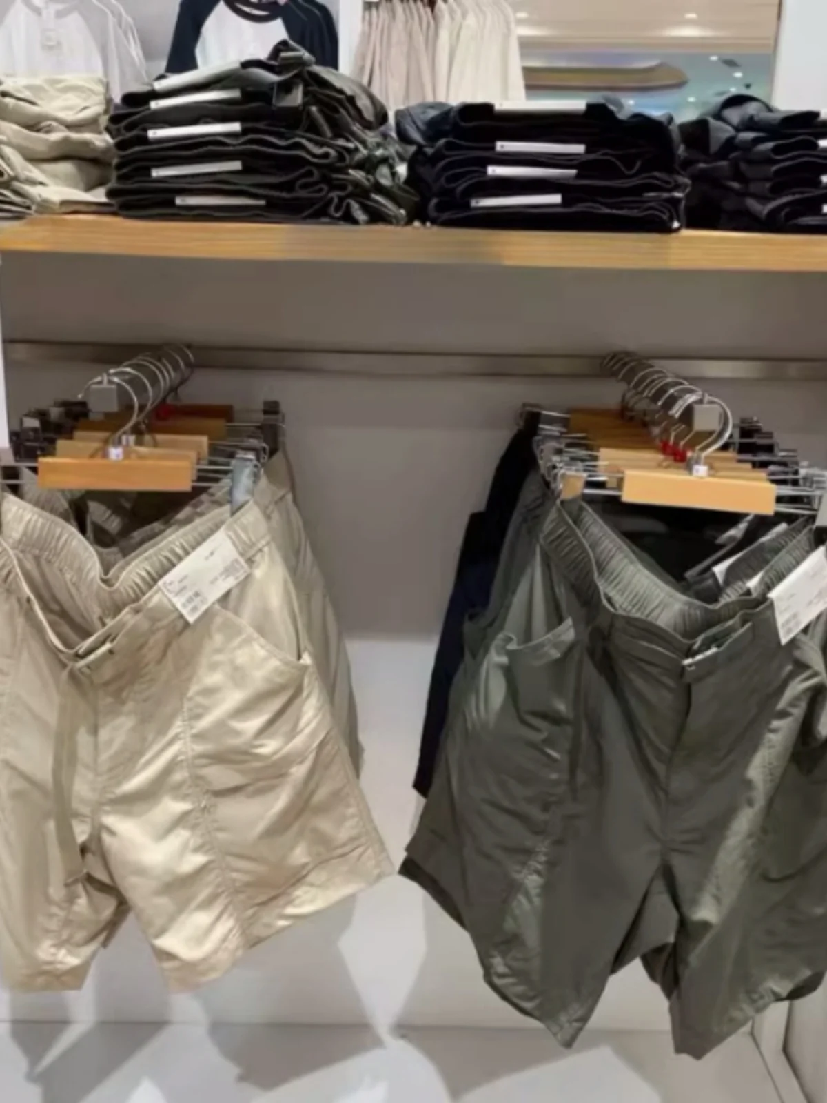 

Нейлоновые рабочие шорты средней длины, повседневные спортивные брюки, летние свободные брюки прямого кроя для подростков, модные брюки с прямыми штанинами