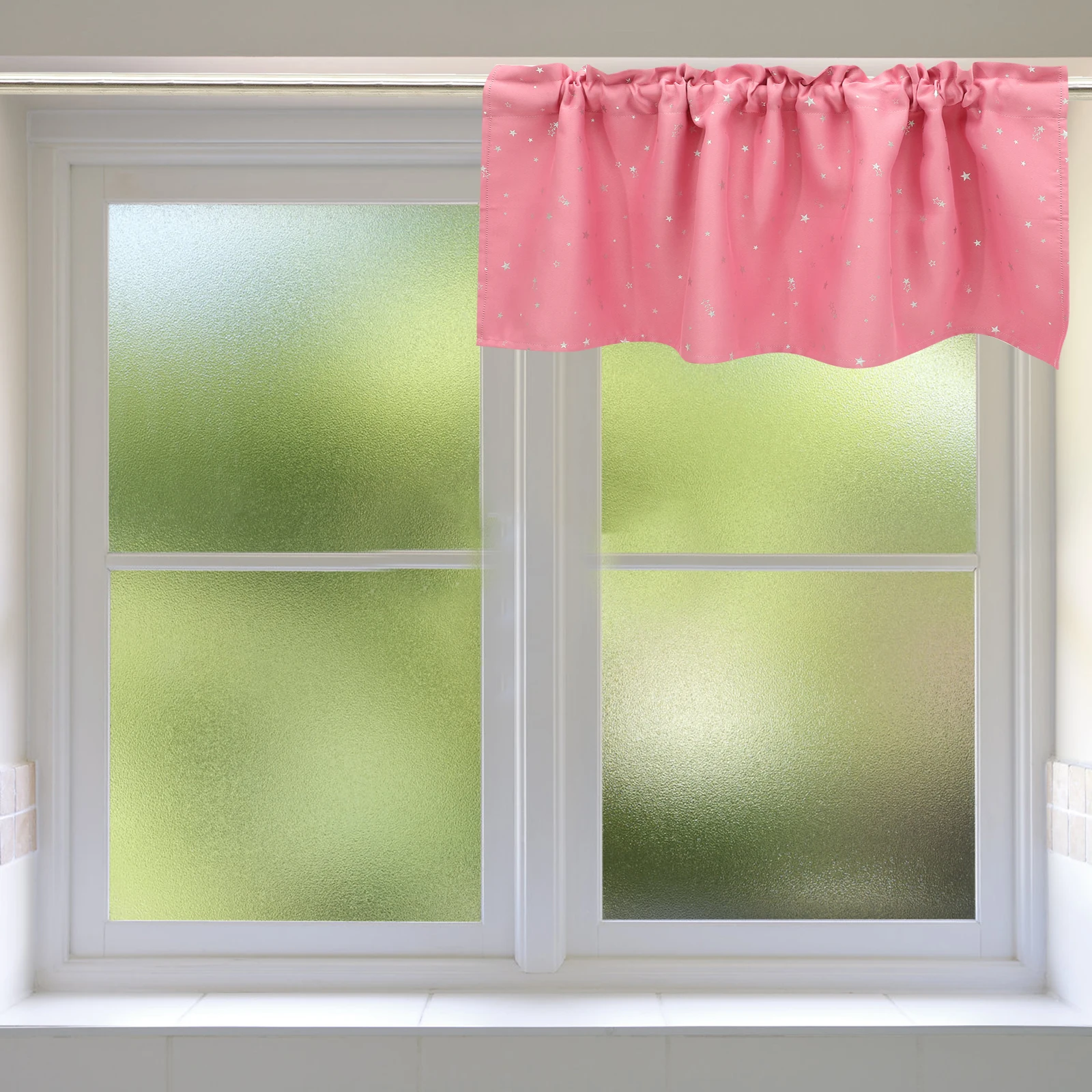 

Short Curtain For Kitchen Blackout Small Curtains Valance Living Room Bathroom Bedroom Farmhouse Rustic Window