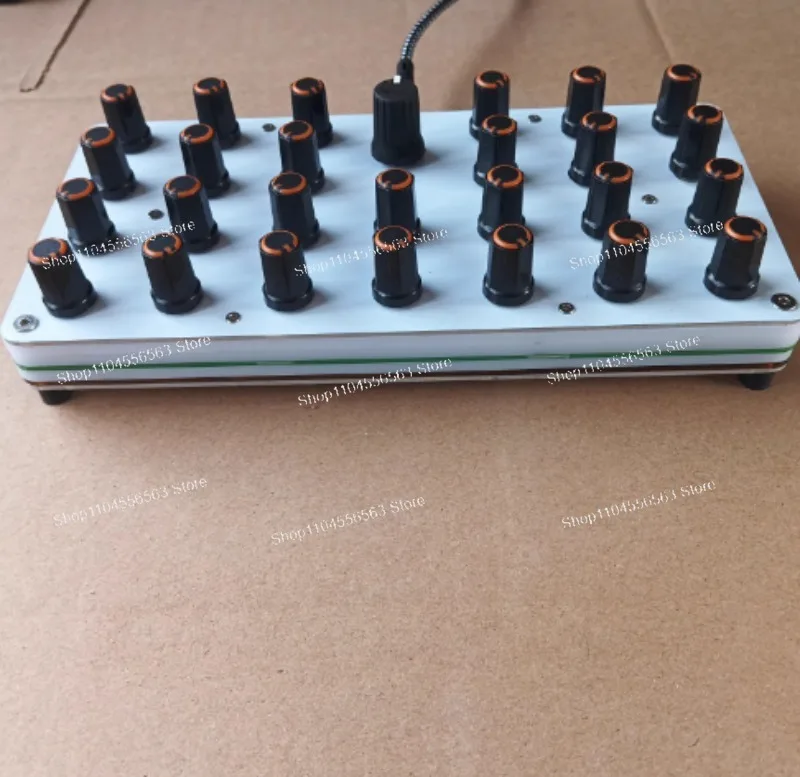 27 MIDI Controller USB-C with Knobs Custom CC Programmable for DAW Music Production