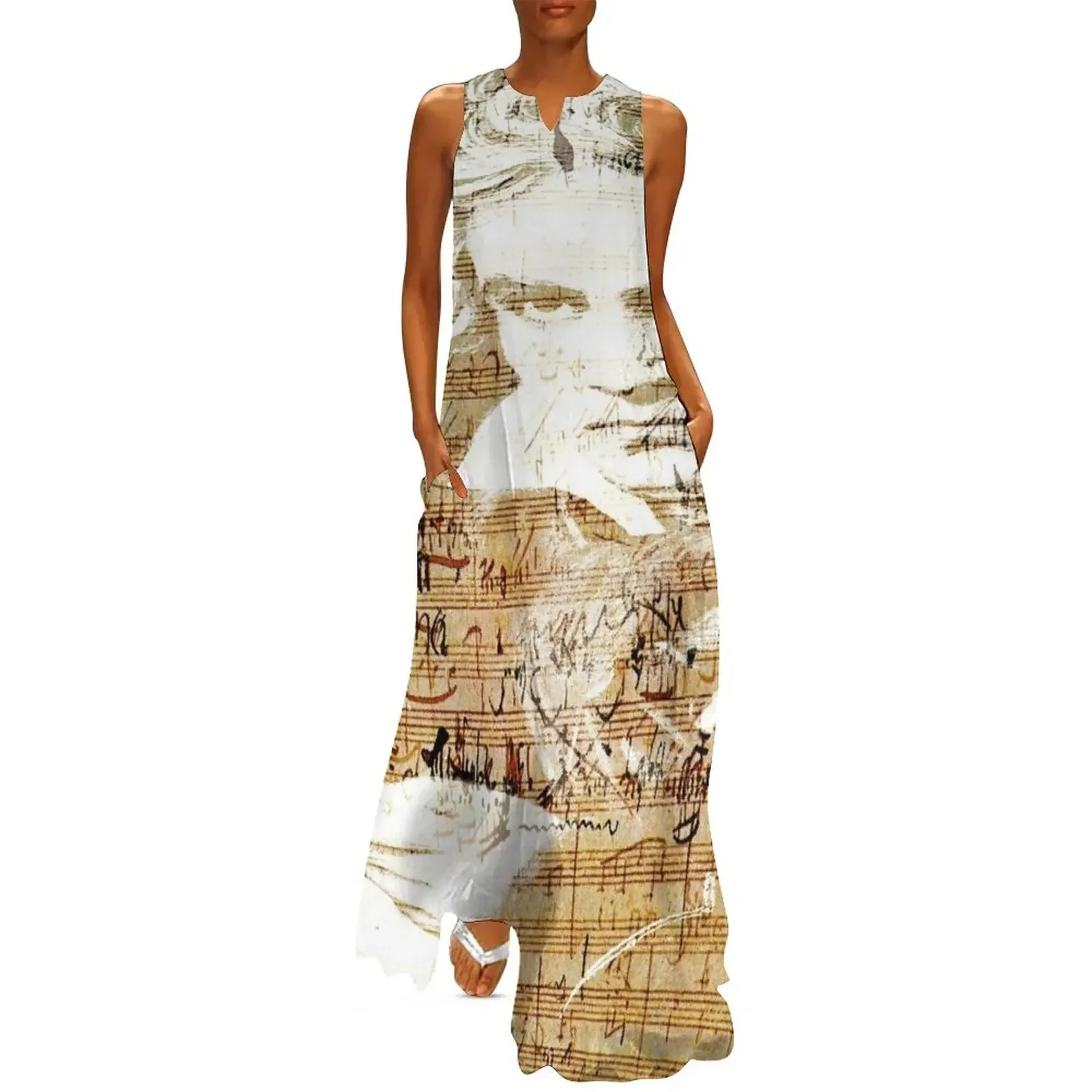 

Beethoven Long Dress woman dress prom clothes party dresses women Dress