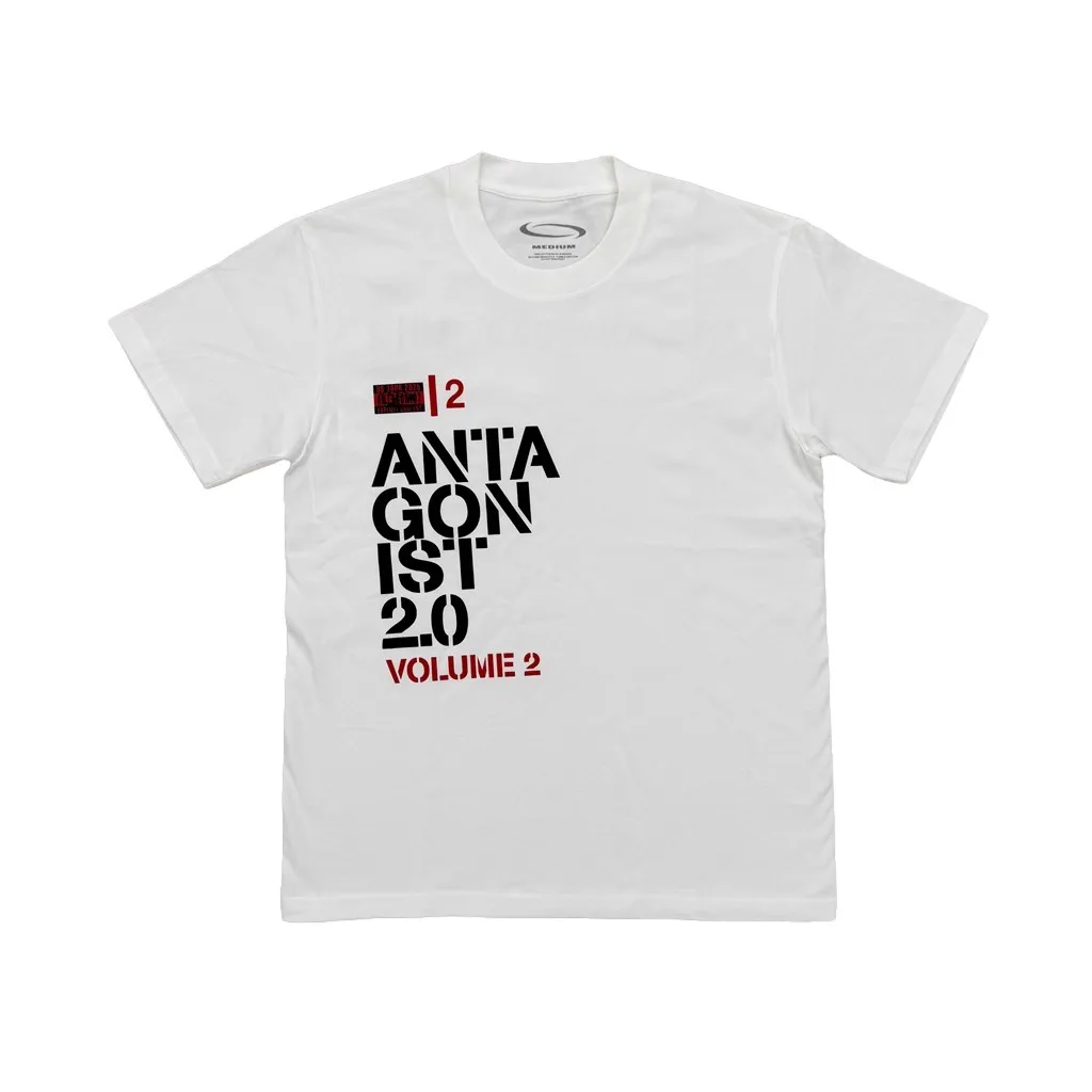 New Men Antagonist 2.0 Tour White Playboi Carti T Shirts T-Shirt Hip Hop Skateboard Street Cotton T-Shirts Tee Top Opium E152