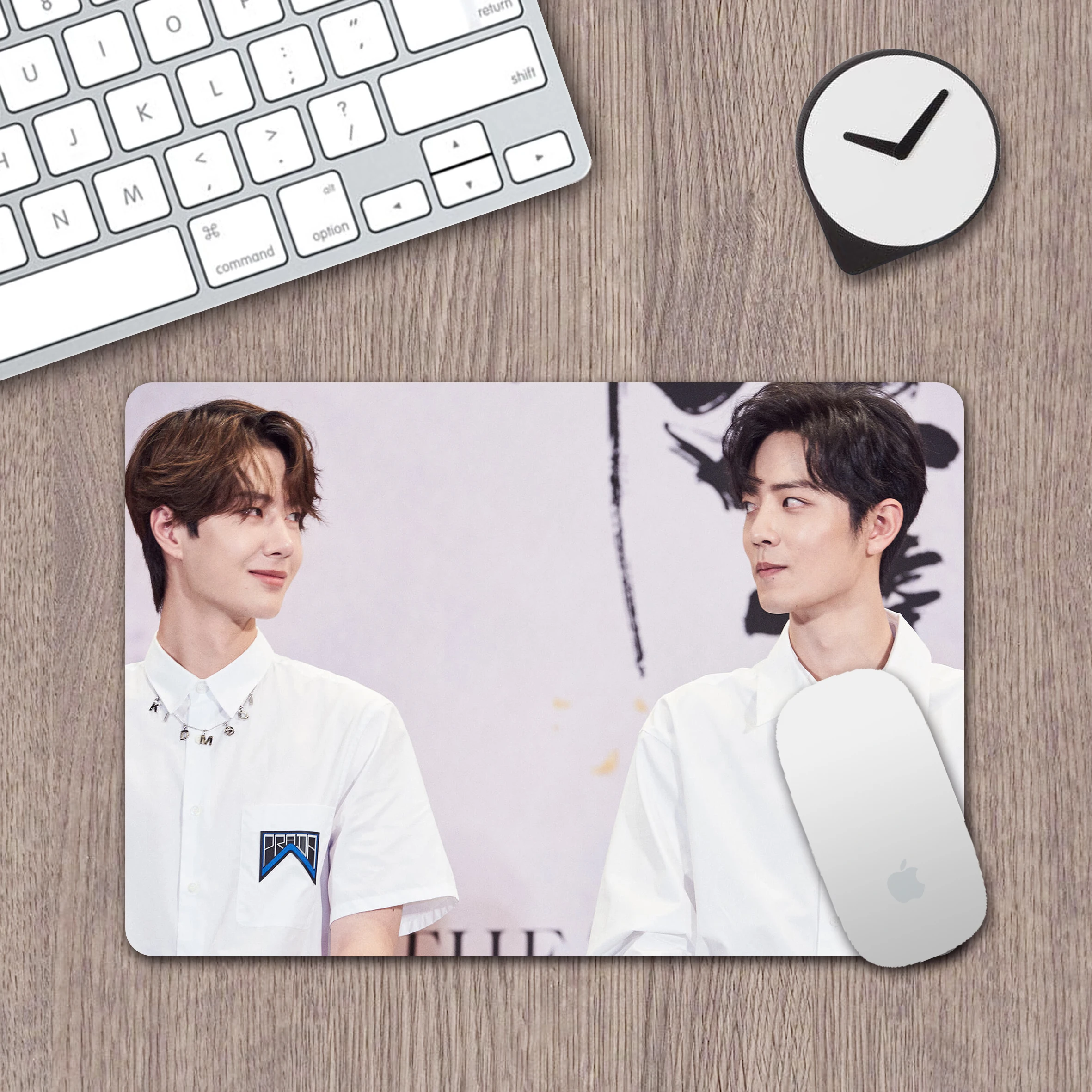 Wang Yibo Xiao Zhan Mouse pad Chen Qingling waterproof and dirty-resistant computer desk pad thickened mouse pad