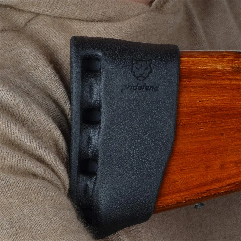 Pridefend Synthetic Latex Rubber Slip-On Recoil Reducing Pad für Gewehr und Schrotflinte, 3 Größenoptionen, starke Kompatibilität, Butt Pad – Detail 2
