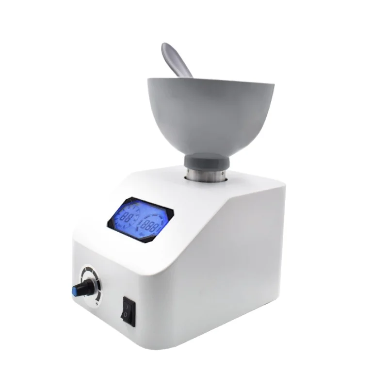 For Dental Alginate Impression Material Mixing Machine Gypsum Mixer Gypsum Powder Mixer with Display Speed Adjustable