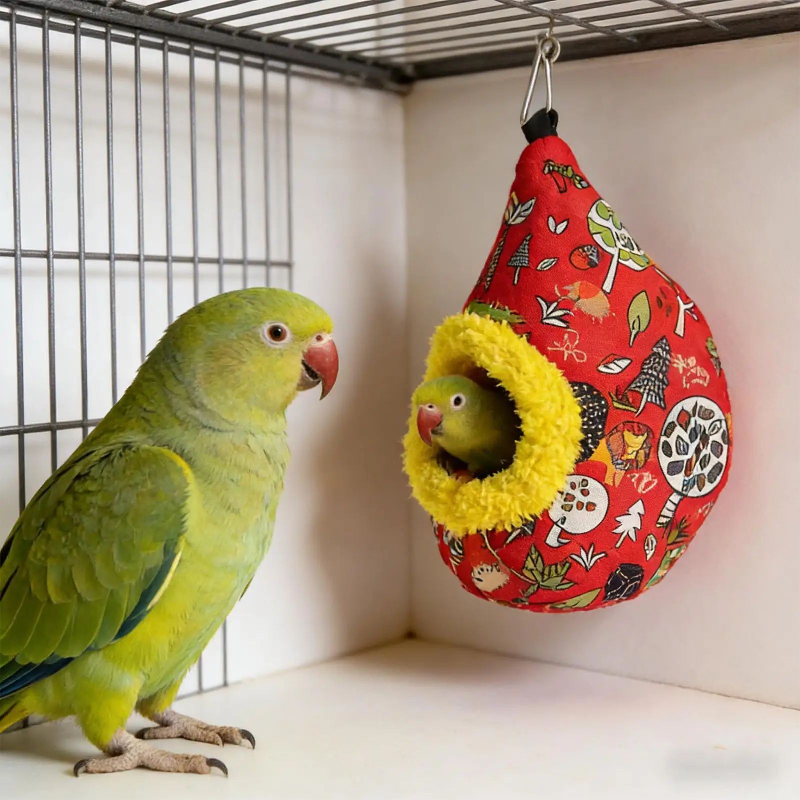 Bird Parrot Nest Wa…