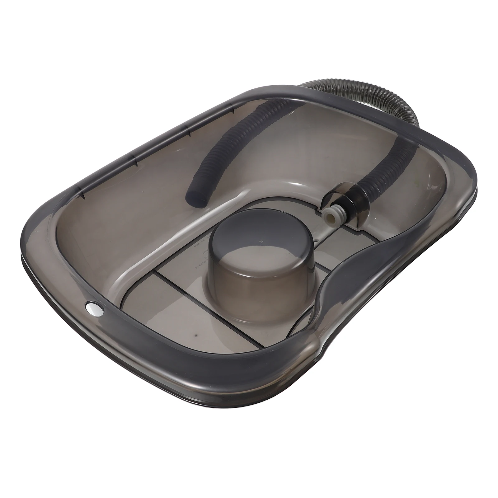 

Confinement Shampoo Basin Hair Washing Portable Bedside Basins for Elderly Patients Transparent Design Reclining Comfort