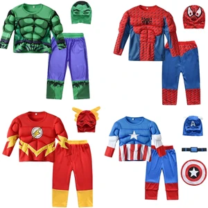 Erkekler ve kızlar için Mini Cosplay süper kahraman, Hulk, Kaptan Amerika, Örümcek Adam, Cadılar Bayramı, Karnaval, Doğum Günü, Parti Çocuklara 6 büyük satış neden yetişkinler no. 6