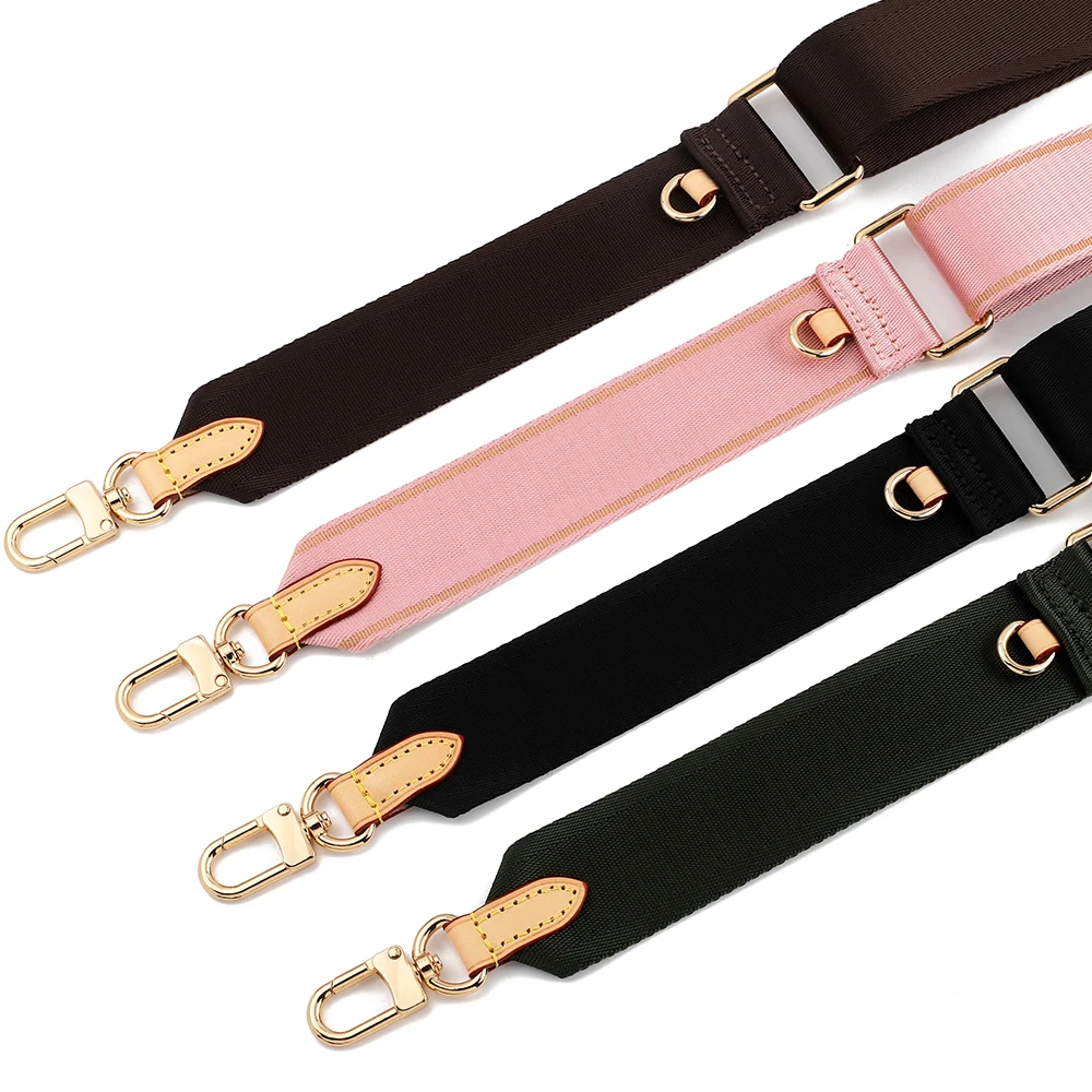 Fashion Adjustable 70-110cm Canvas Bag Strap Shoulder Strap Crossbody Strap Wide Bag Strap Bag Replacement Accessories for Women