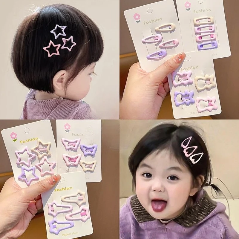 

4 шт./лот, детские заколки ярких цветов, милые модные милые заколки для девочек, заколки, головные уборы, заколки для волос, заколки для волос, аксессуары для волос