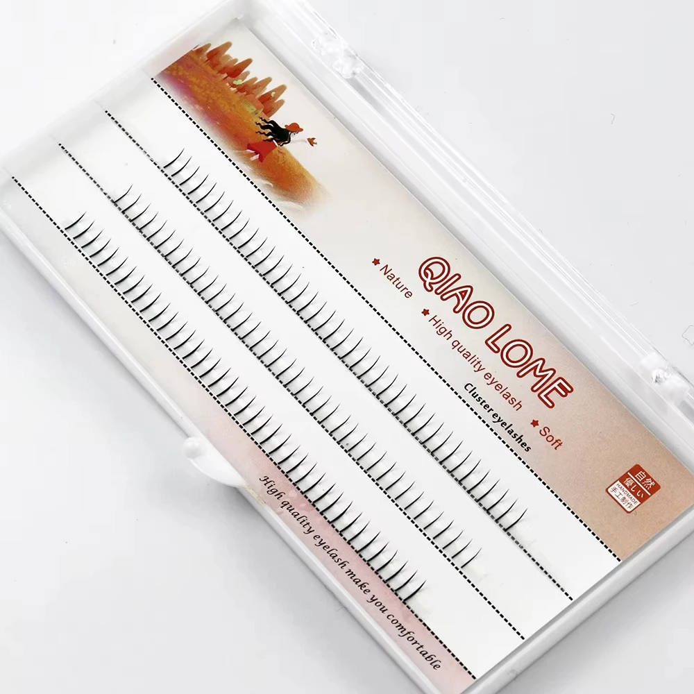 XZ/V-Shaped Lower Eyelashes 1/box120 Clusters 5/6/7mm Natural Russia Lower Under Eyelash Easy Grafting Makeup Extension Tools
