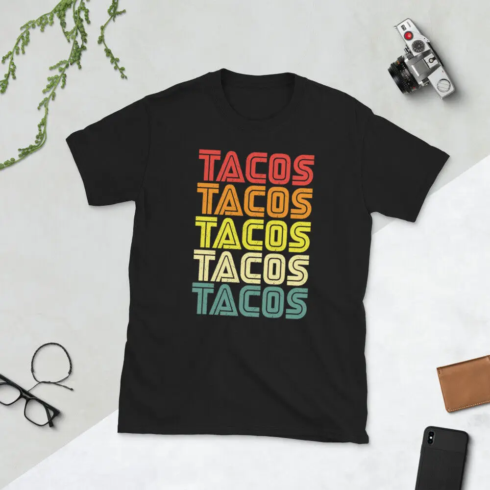 Vintage Tacos Retro Tuesday Mexican T-Shirt