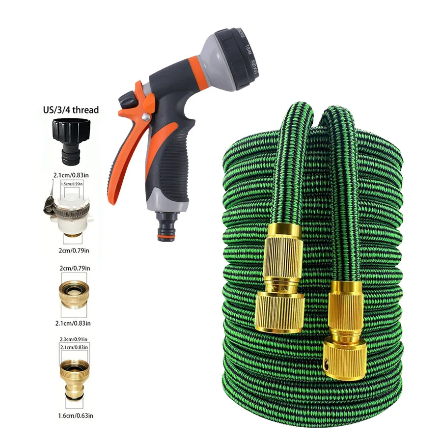 

High quality high-pressure garden hose, garden expansion irrigation pipe flexible magic hose, expandable magic hose