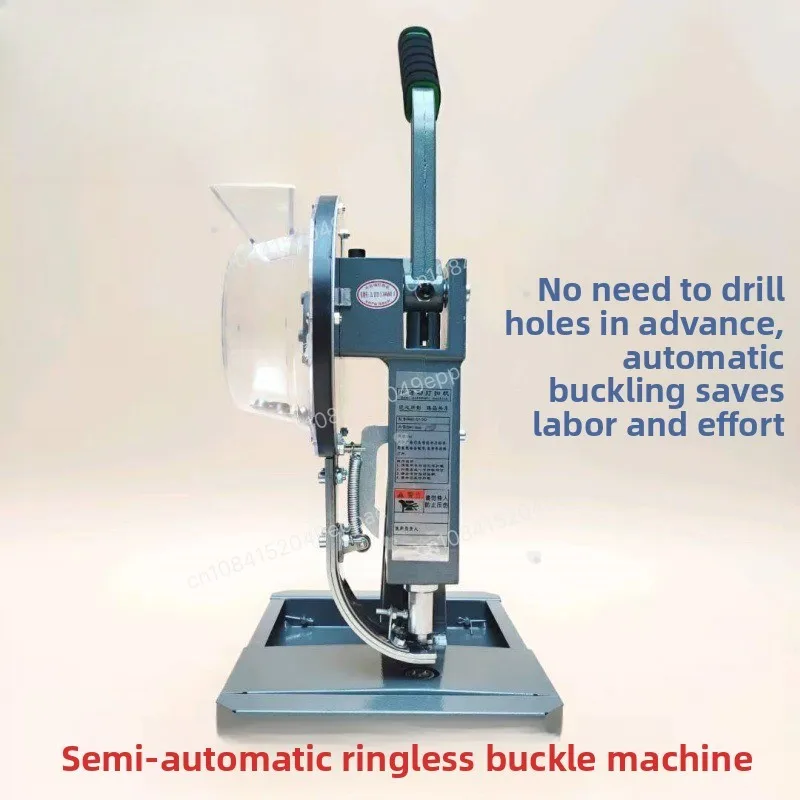 

Semi-Automatic Tarpaulin Eyelet Press Machine, 5.5mm 10mm 12mm Banner Hole Punching Grommet Tool
