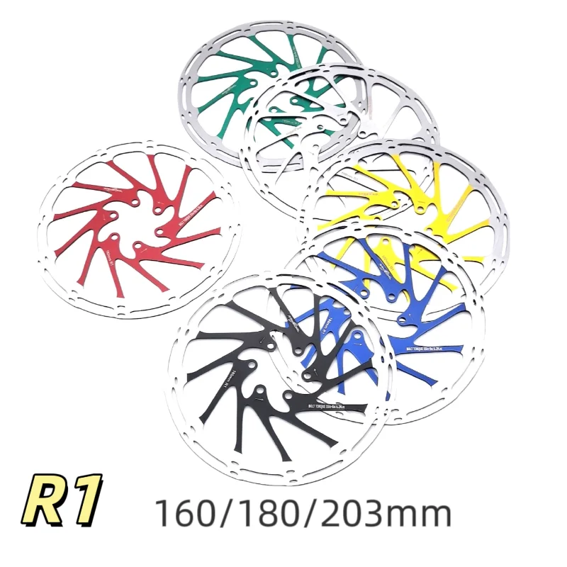 

Bike Disc Brake 160 180 203 Rotors With Bolts hydraulic brakes bicycles Road Mountain Bicycle MTB Oil Slick Rotor Bicycle Parts