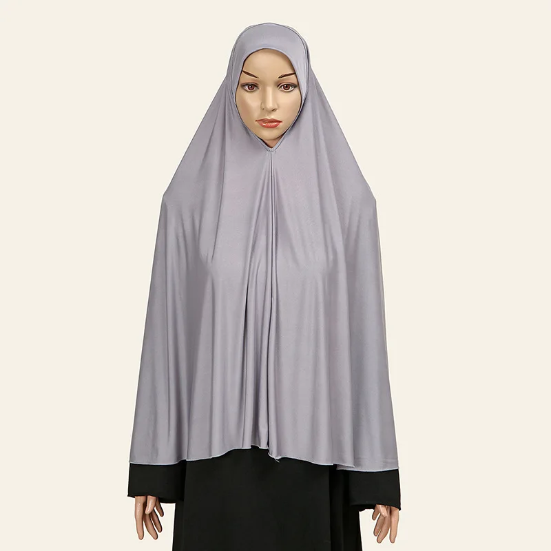 Nuevo Hijab de oración islámica Eid para mujer, pañuelo musulmán, Abaya, turbante, prenda de Ramadán, largo, Khimar, Niqab turco, cubierta completa islámica