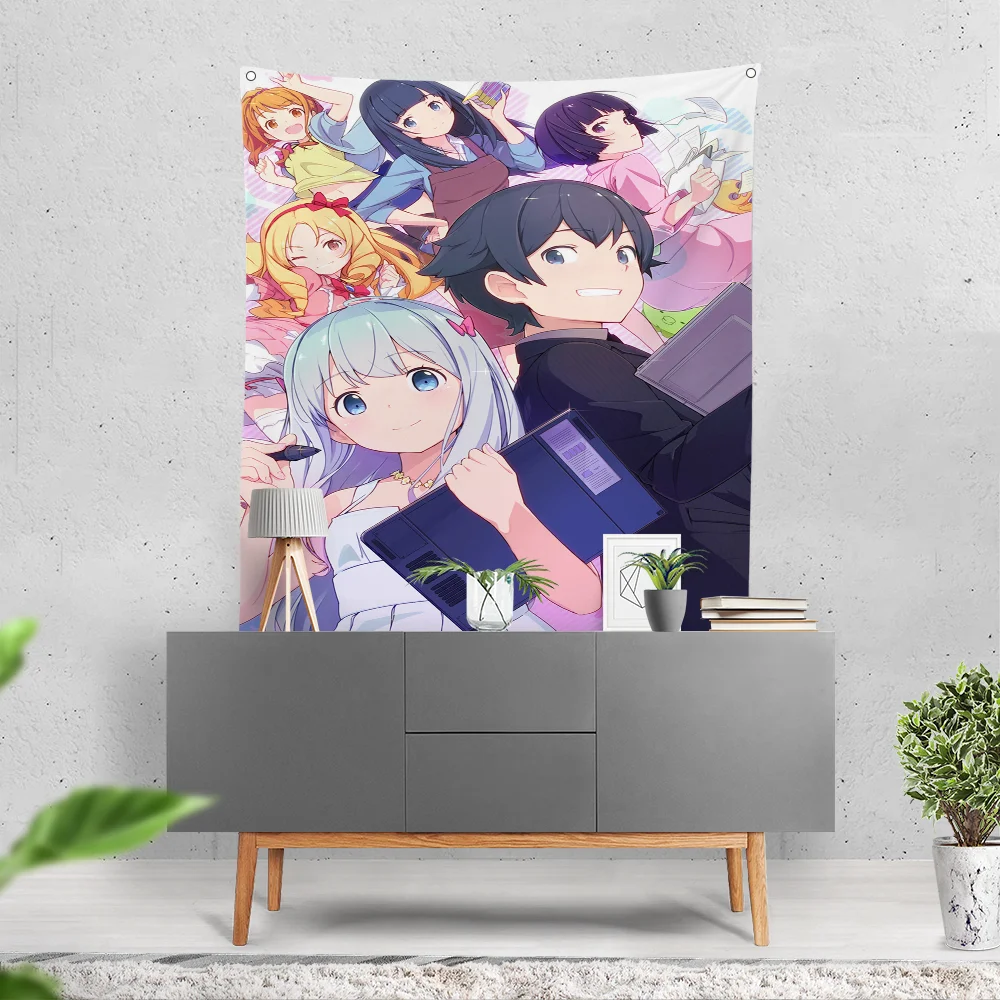 Eromanga Sensei Anime Flag Banner Flag Art Decoration Design Decor Vintage Structure Party Garden Flag Club Bar Study Bedroom