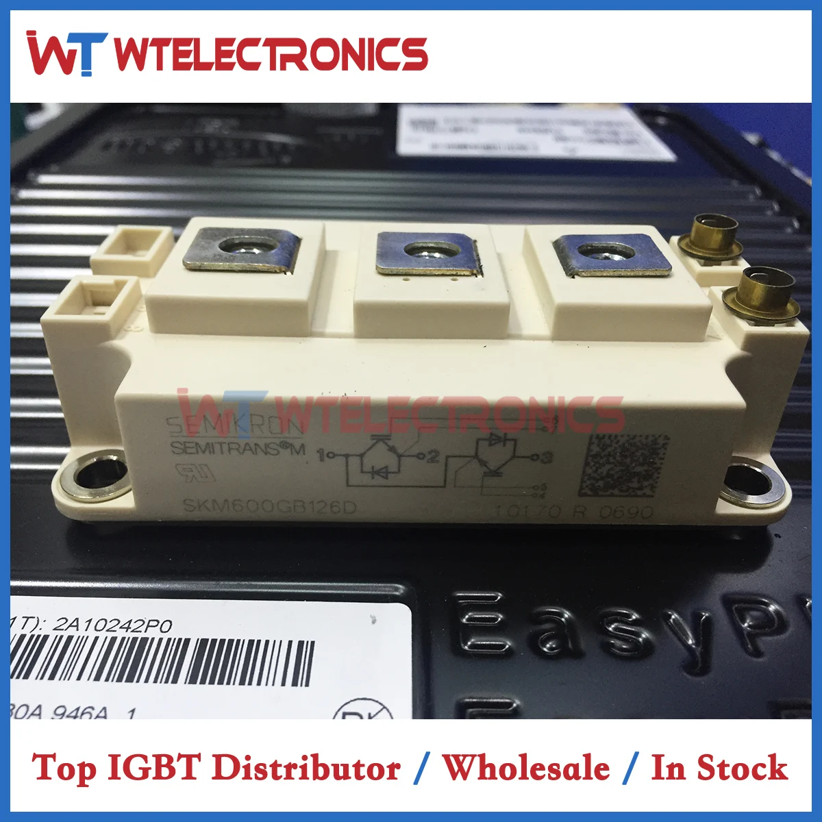 

SKM600GB126D Original SEMIKRON SKM600 GB126D IGBT Module SKM600GB 126D