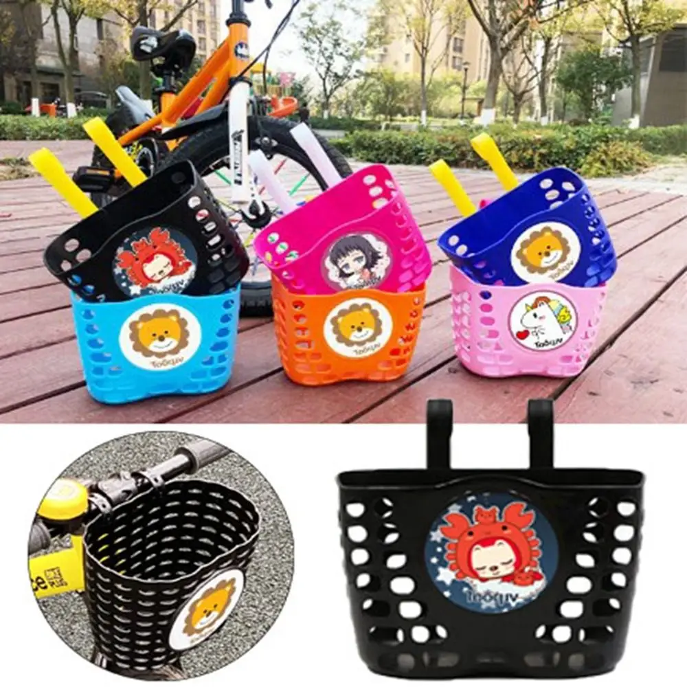 Cesta delantera bicicleta – Bolsa almacenaje niños accesorios ciclismo - imagen 3