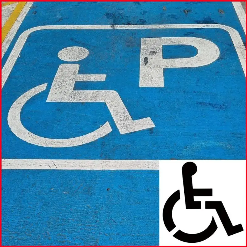 Pochoir handicap K92A