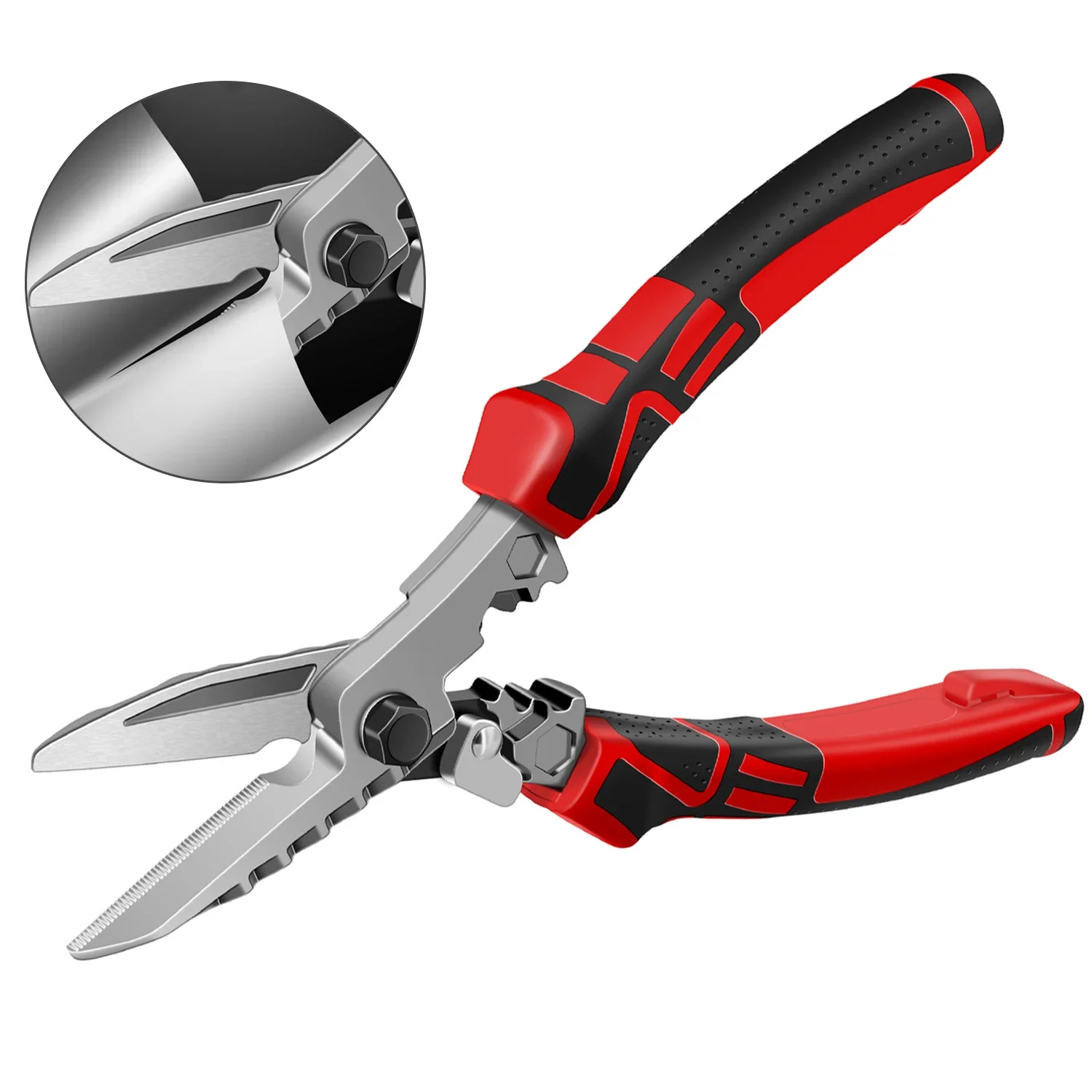 Multifunctional electrical pliers, can cut iron sheet, wire with crimping function electrician tools