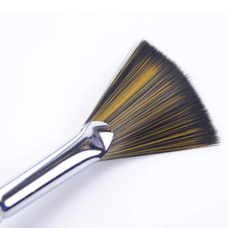 MONET 6 шт./компл. набор нейлоновых кистей в форме веера, гуашь, художественные принадлежности, ручка для рисования, масляная кисть, студенческие канцелярские принадлежности