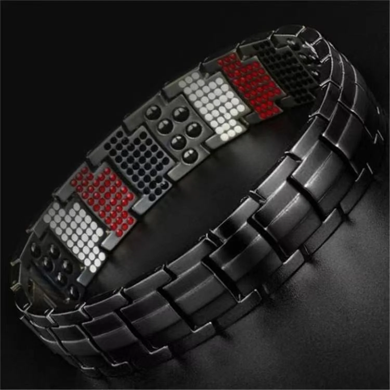 Removable Multipoint Magnetic Bracelet, Negative Ions Energy Bracelet