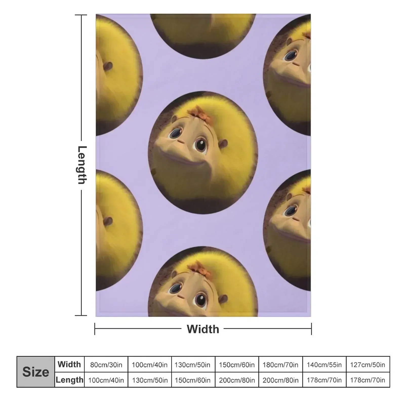 Horton Hears a Who- Katie Throw Blanket manga Camping Soft decorative Blankets