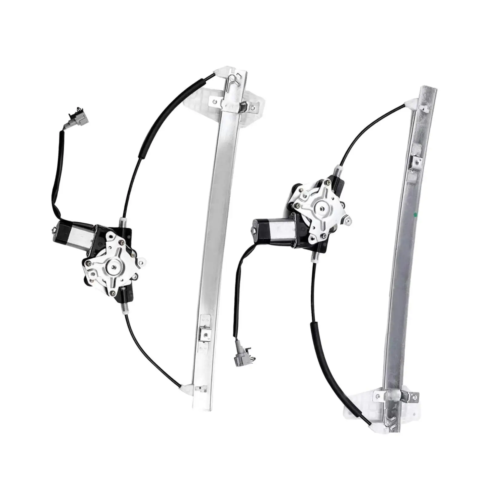 2 Pieces Power Window Regulator with Motor Rear Left Right 748-980 748-981 Car Accessories High Performance Directly Replace