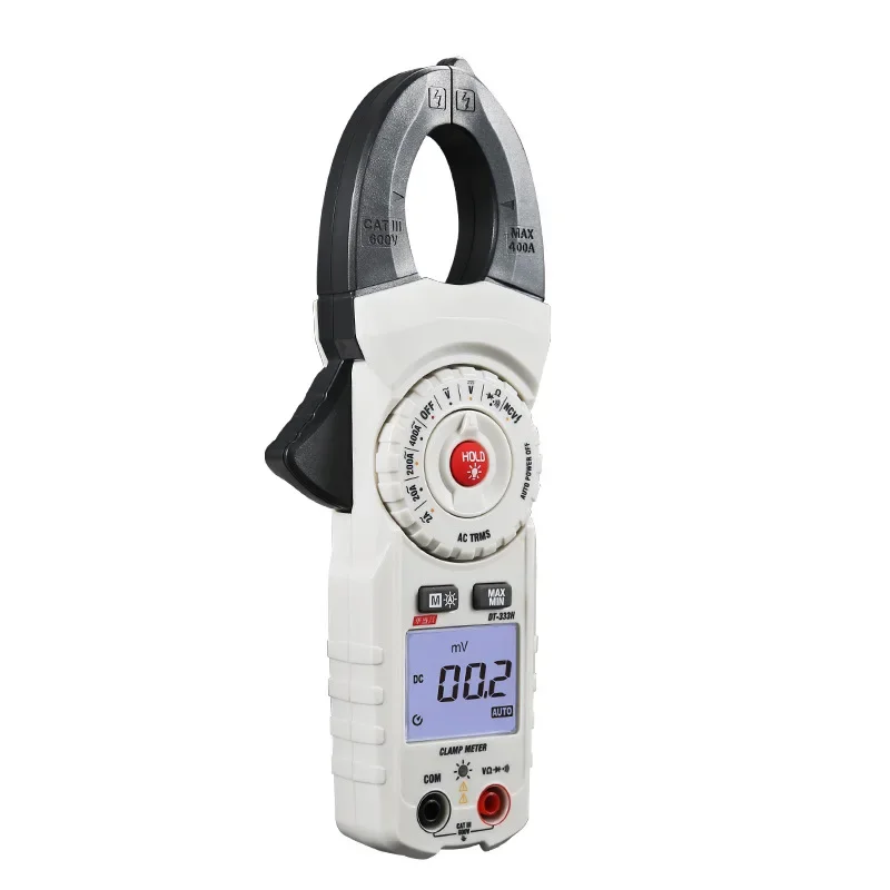 أداة CEM عالية الدقة الرقمية المشبك متر معايرة حقيقية المتعدد الحالي والجهد متر DT-333H
