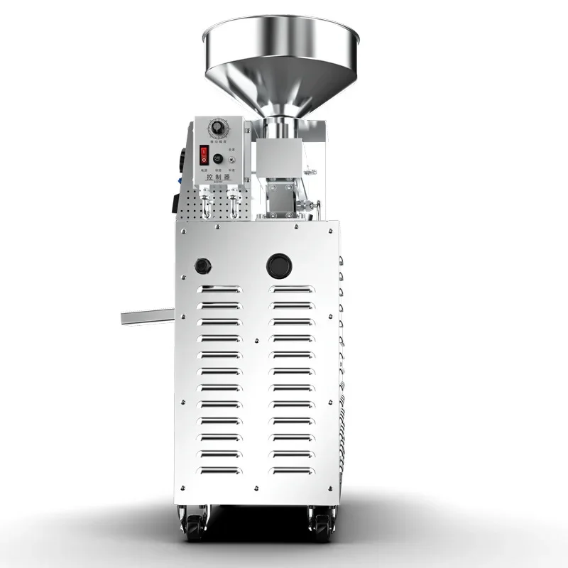 Frantoio commerciale automatico in acciaio inox frantoio frantoio noce sesamo flusso stallo con S03