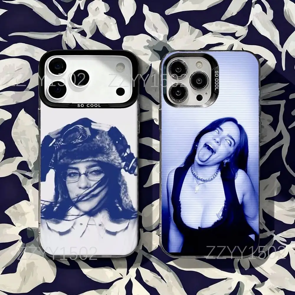 

B-BillieS Hit Me Hard And Soft Matte Fingerprint Proof Phone Case For iPhone 17,16,15,14,13,12,X,8,Pro,Max,Plus,SE4,Air,Mini