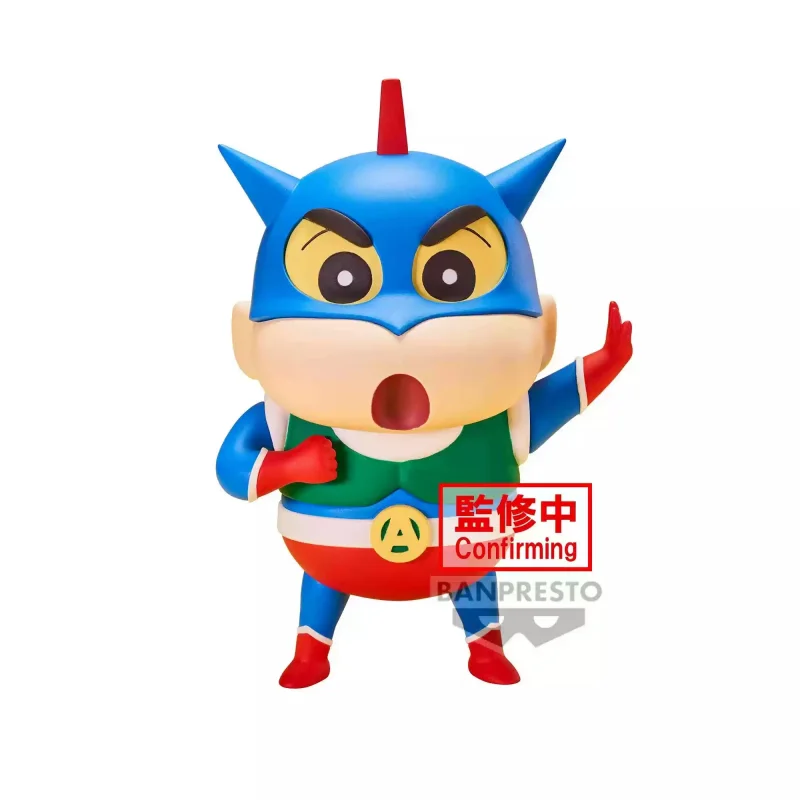 

Bandai Crayon Shin-Chan Funny Action Figure Model Nohara Shinnosuke Cartoon Car Desktop Ornaments Children Toys Friends Gifts
