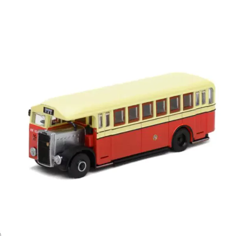 Tiny 1/110 Hong Kong CMB 'Express' K5LA7 Alloy Single-decker Bus Model Simulation Toy Ornament Collection Static Display