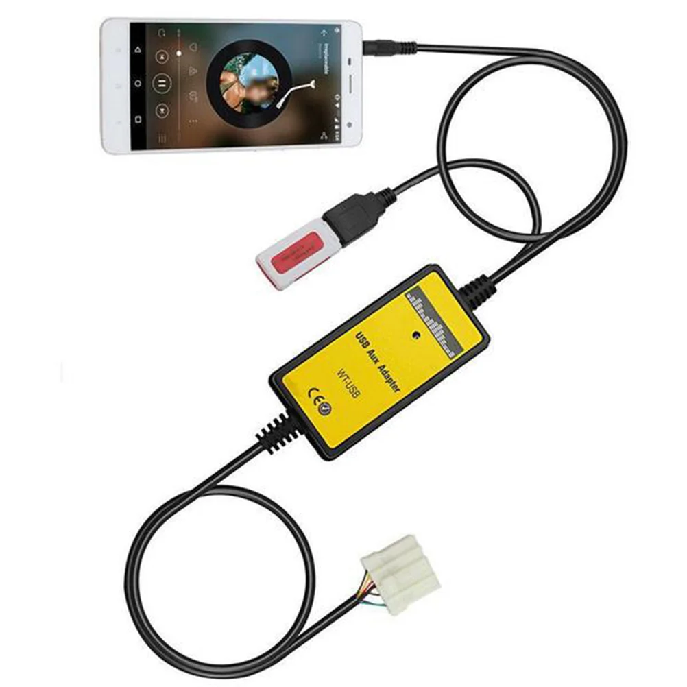 

Aux Cable for Car Auxiliary Cord Adapter CD Digital Disc Box Audio Line