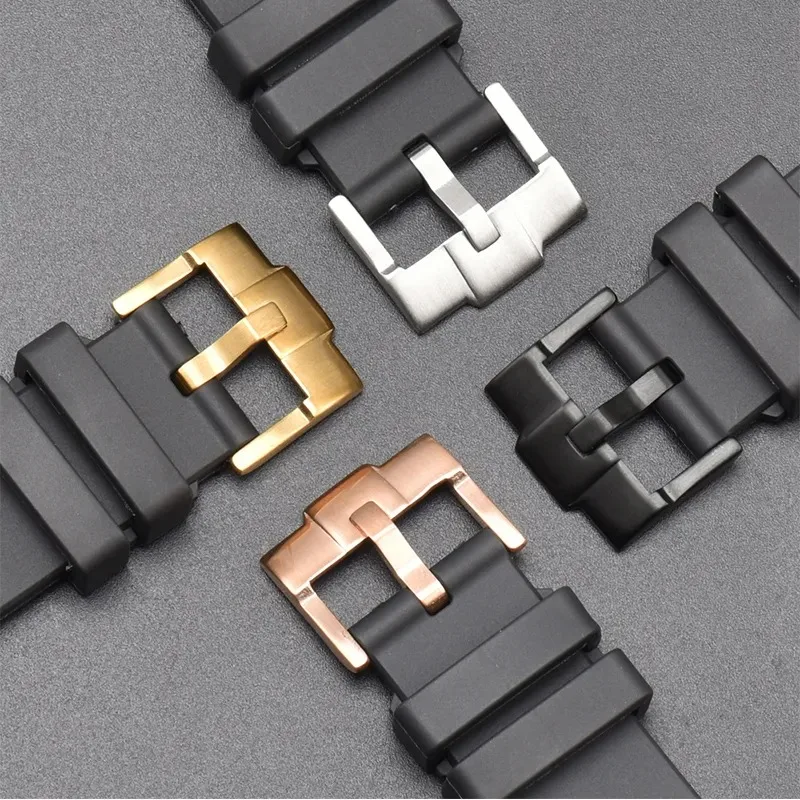 18 20 22 24mm Solid Metal Watch Buckle High Quality Stainless Steel Watch Clasp for Universal  Watch Buckle Watch  Accessories